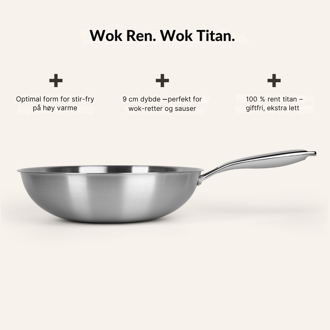 Titan Hamret Wokpanne Pro