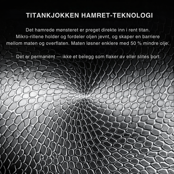Titankjokken Hamret Pannesett