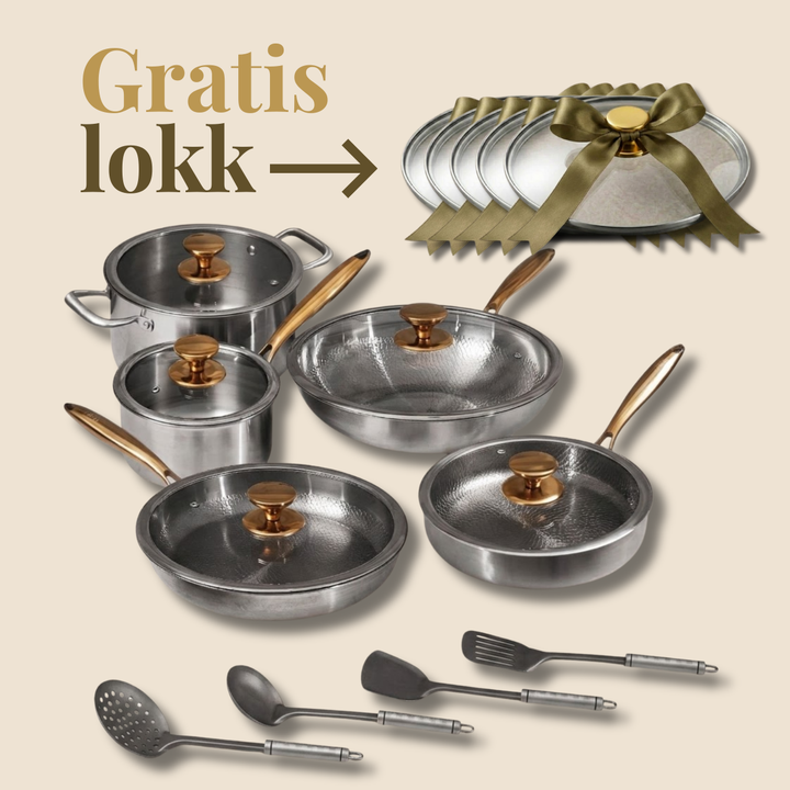 Titankjokken Komplett Signatur Titan Kokekarsett (14 Deler)